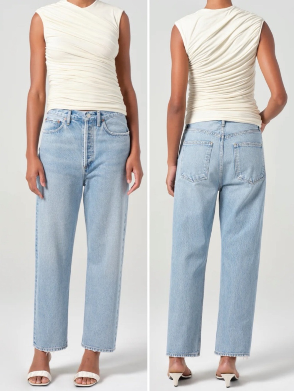 Agolde 90’s Crop Straight Jeans